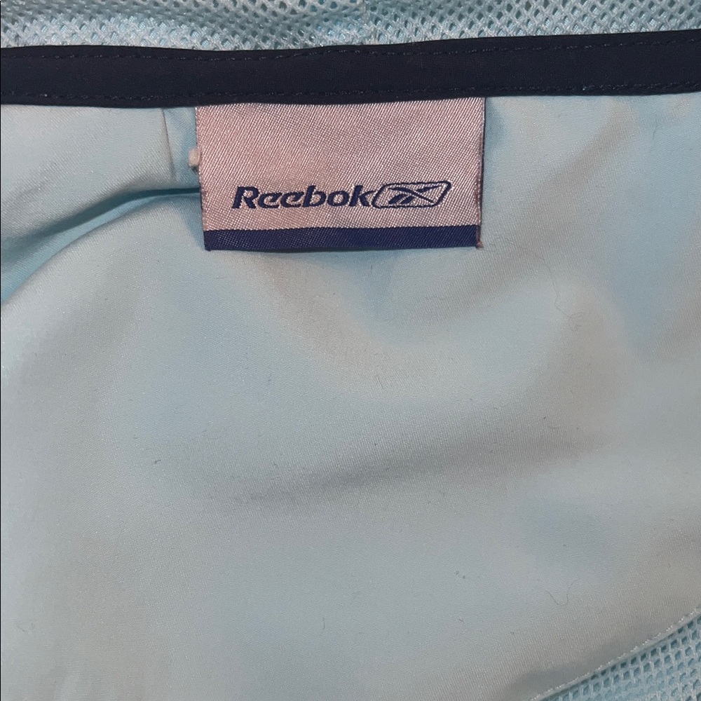 Reebok Sky Blue Hooded Jacket with Black Accents - Picture 4 of 9